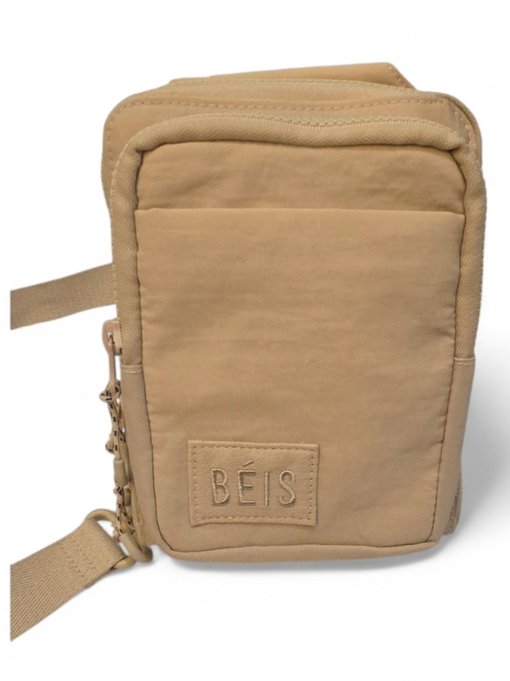 BÉIS Beige Crossbody Travel Bag - Picture 3 of 6
